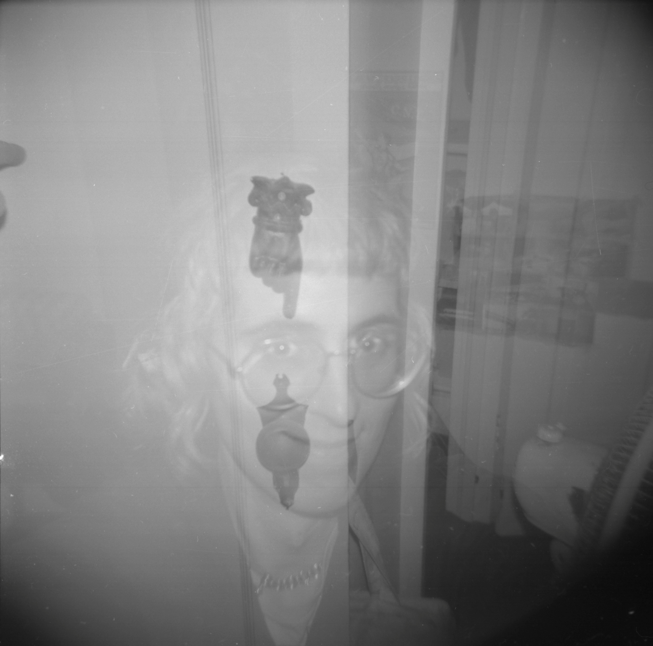 holga double exposure selfie 2026