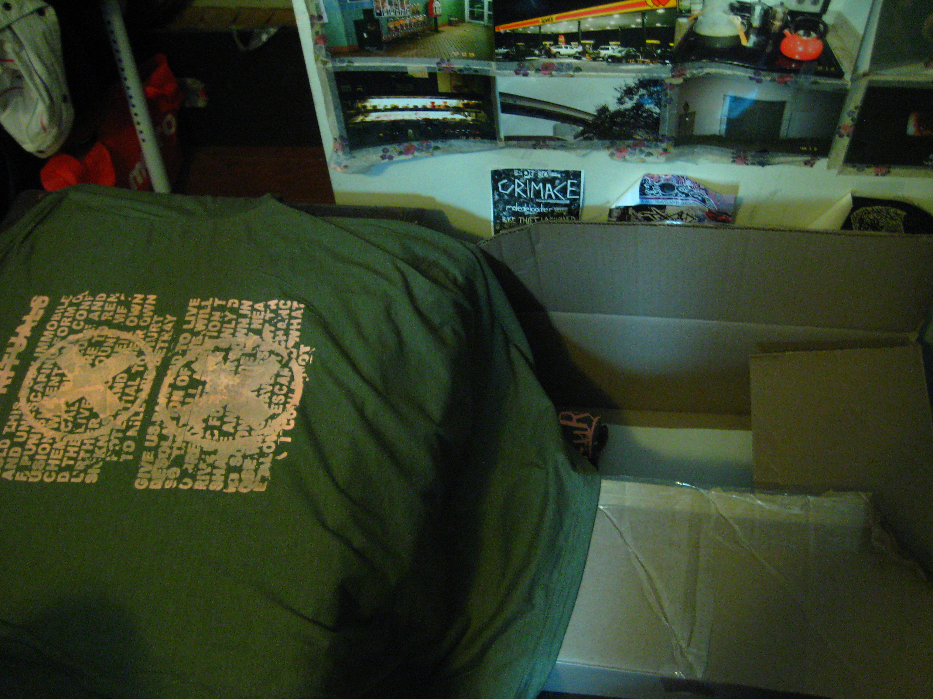 the back design from the 'tortured' shirts