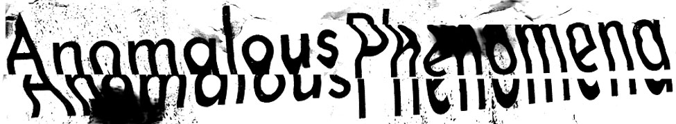 artwork for musical project Anomalous Phenomena's bandcamp banner