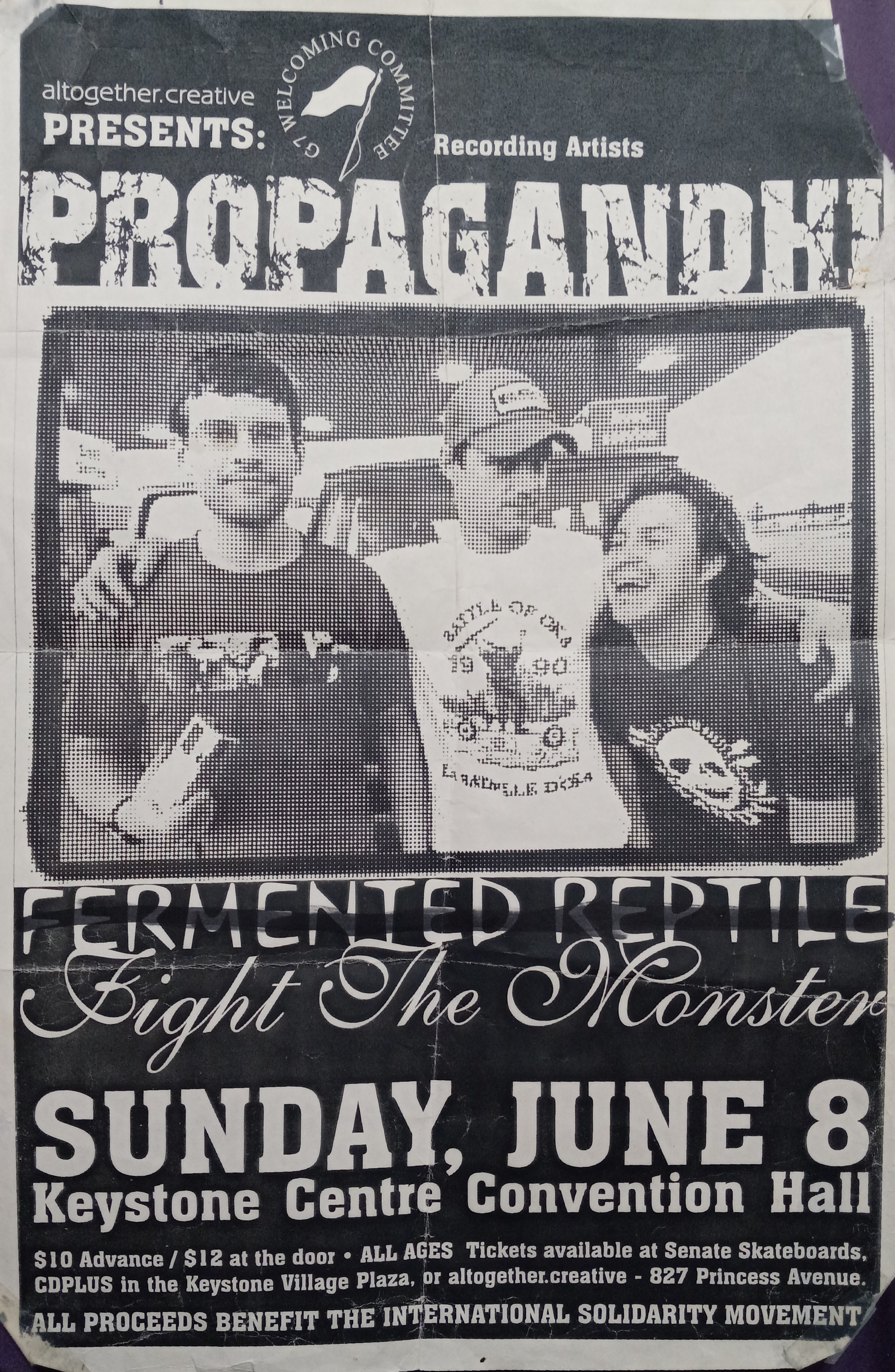 propagandhi in brandon, june 2003